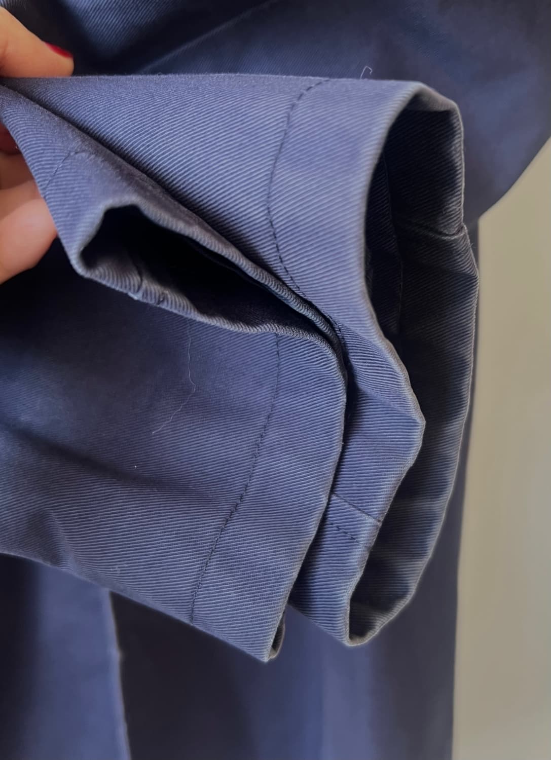 아페쎄 APC 남성 네이비 발마칸코트 간절기맥코트  상품이미지4