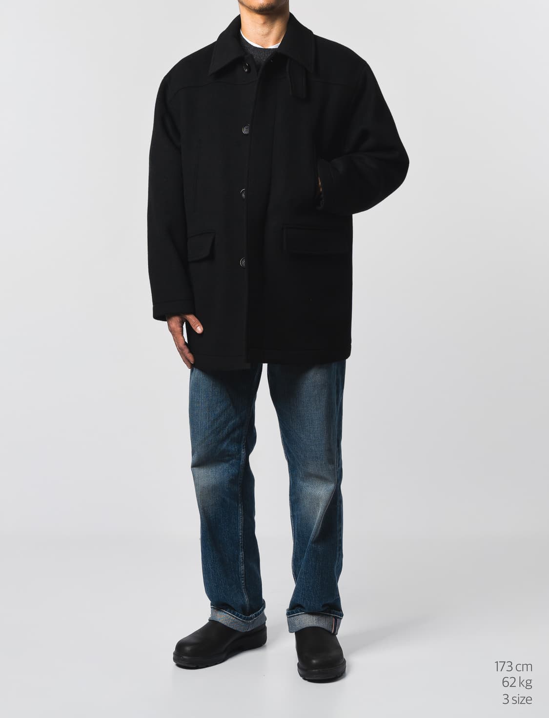 [새상품 4] 스테디에브리웨어 카코트 4사이즈 블랙 상품이미지1