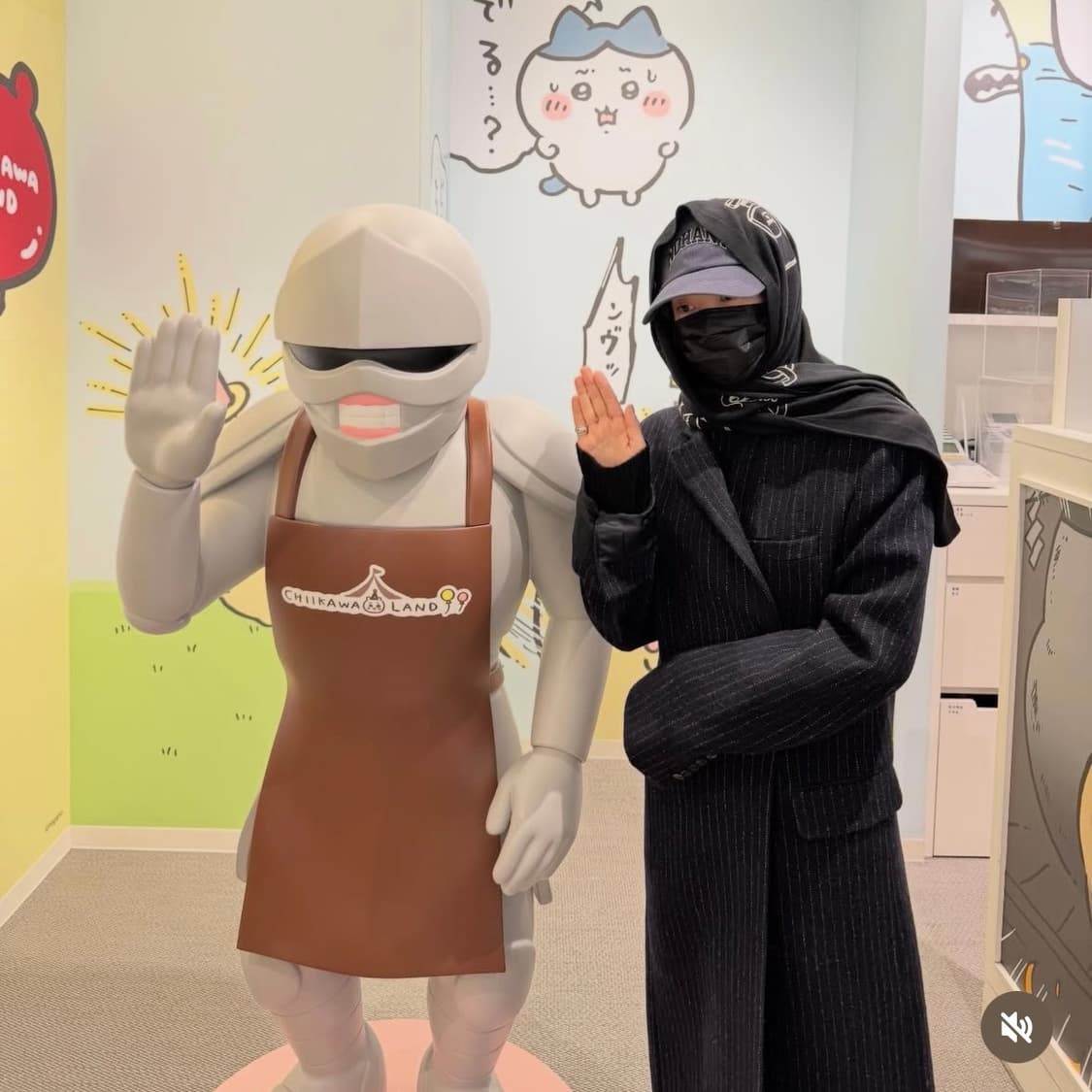 드리스 반 노튼 Chalk 스트라이프 울 코트 상품이미지3