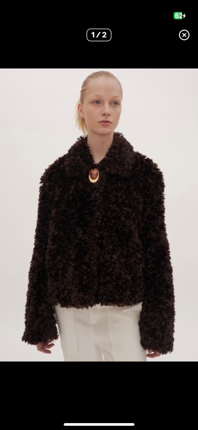 윤세 퍼 재킷 brown 상품이미지1