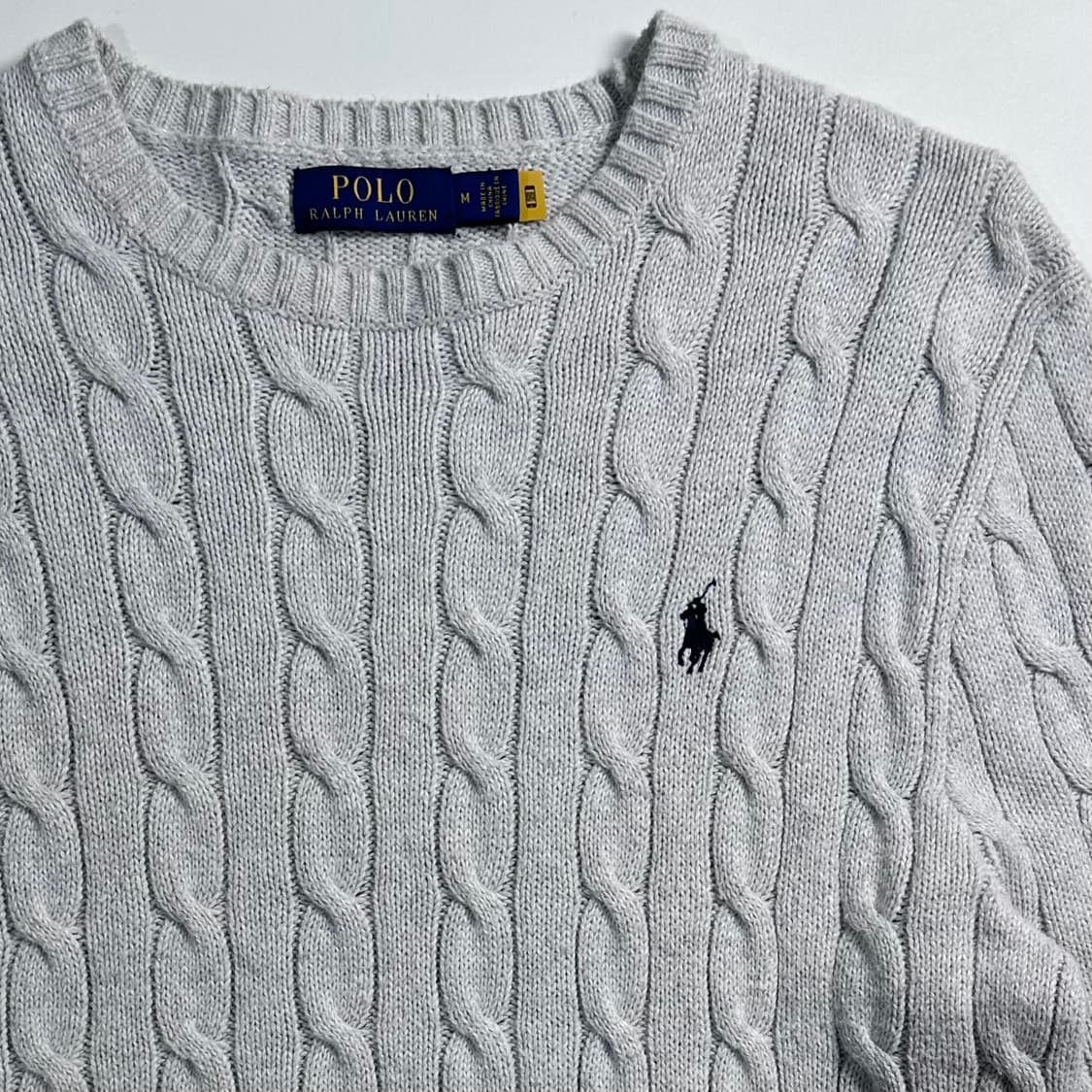폴로 랄프로렌 코튼 케이블 니트 상품이미지4