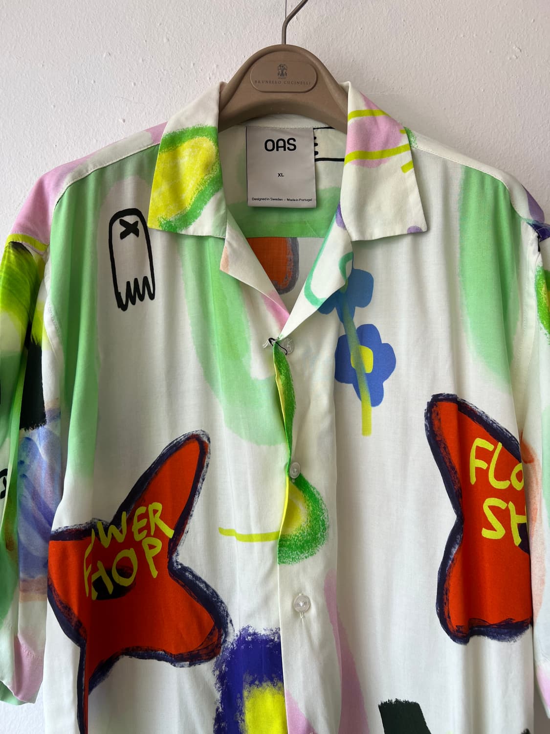 오아스 OAS 남성 스웨덴 플라워샵 비스코스 반팔셔츠

 상품이미지2