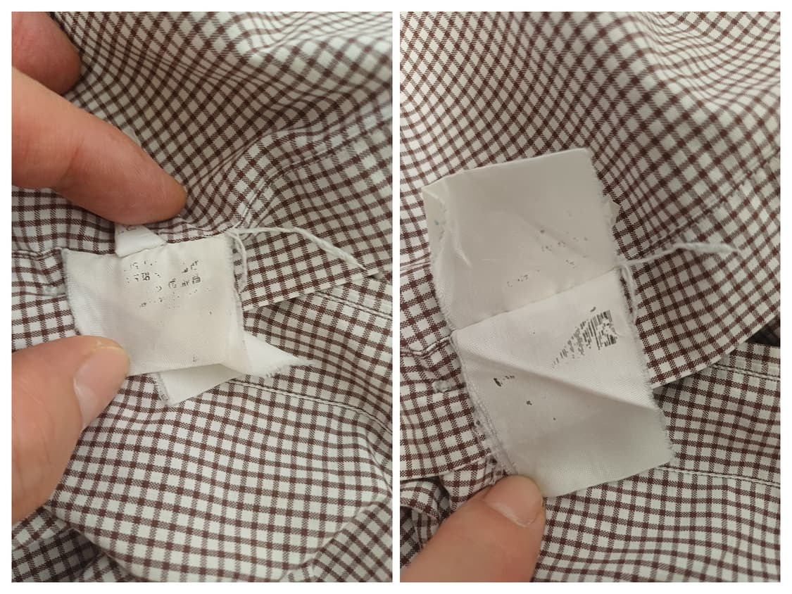 [16-40/95] 폴로 랄프 로렌 브라운 깅엄 체크 긴팔 드레스 셔츠 상품이미지9