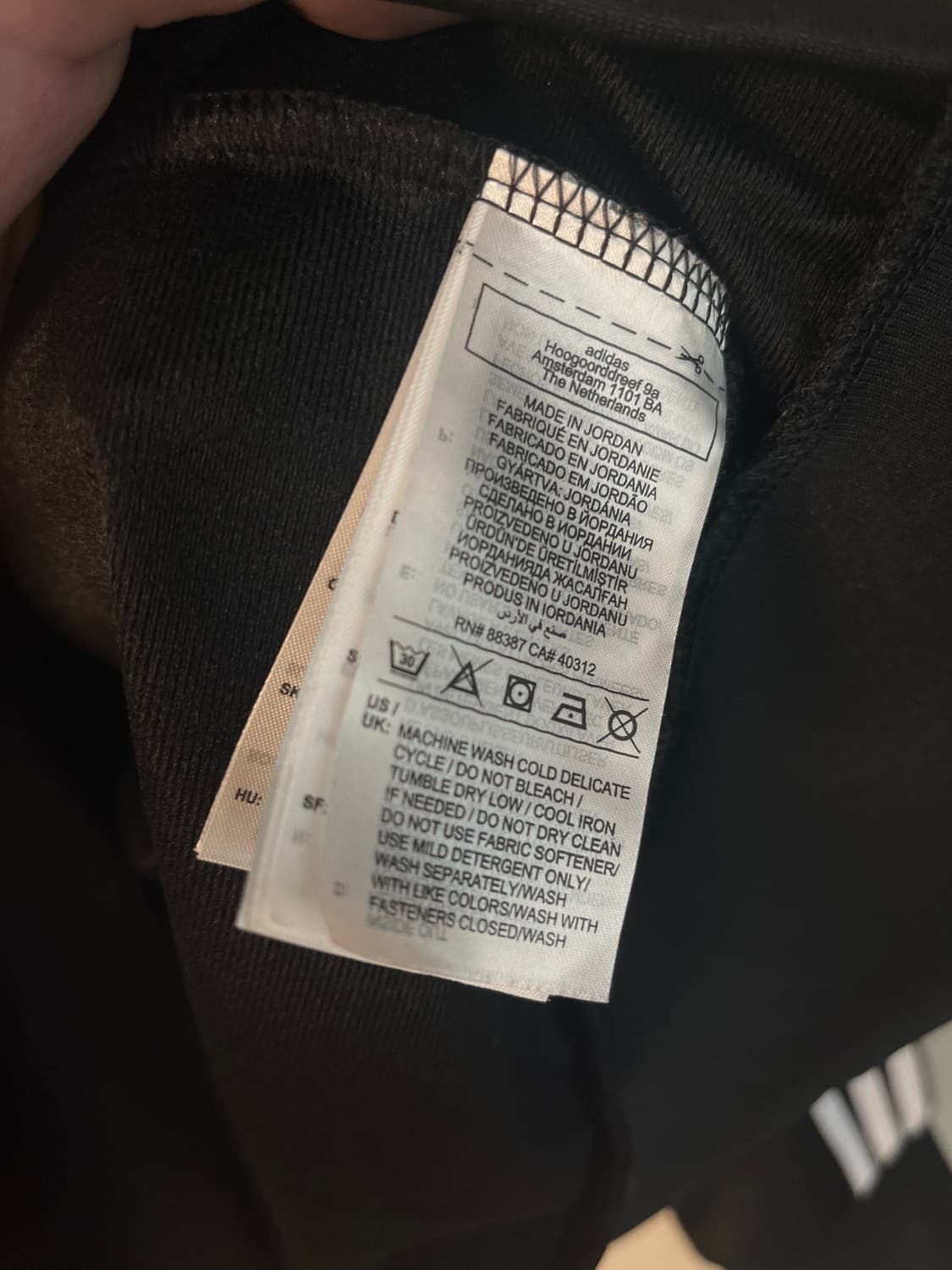 [실측:2XL,3XL] 아디다스 파이어버드 져지 블랙 [XL] 상품이미지5