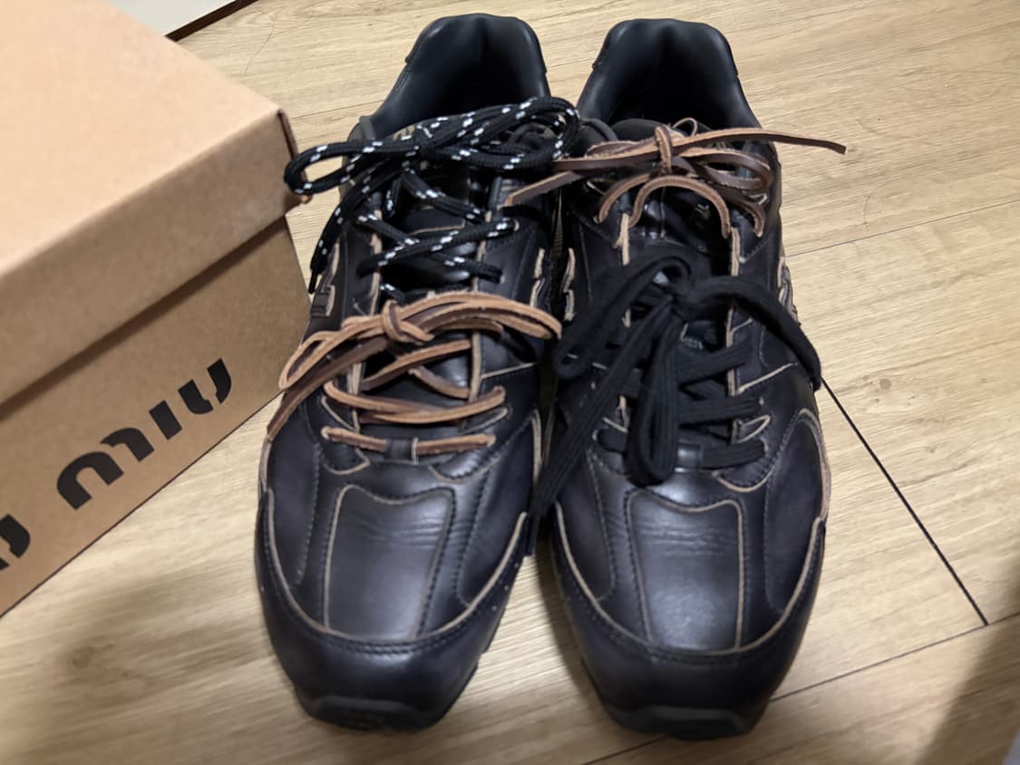 (43) 미우미우 뉴발란스 nero 컬러 상품이미지3