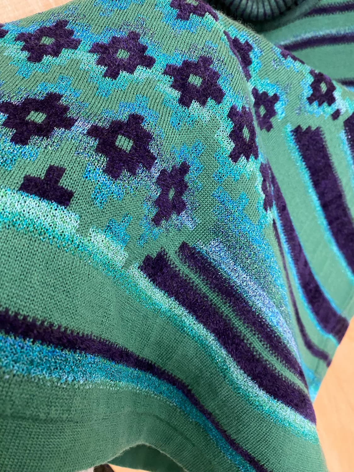 CARVEN button-up high neck knit 까르뱅 니트 상품이미지6