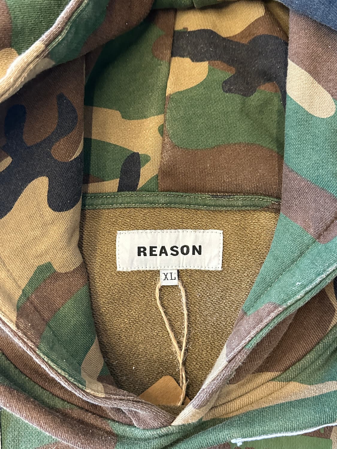 밀리터리 카모플라쥬 패치 후드티 XL 상품이미지6