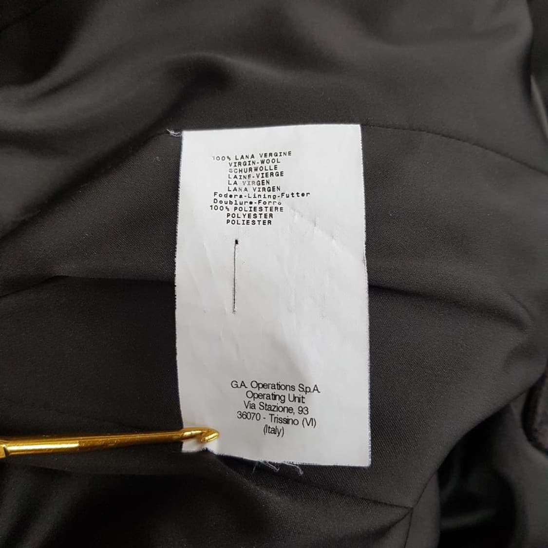 아르마니 꼴레지오니 이탈리아 울 더블 롱코트 40사이즈 상품이미지10