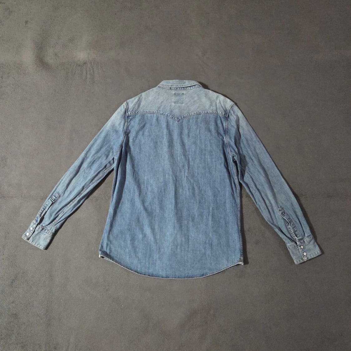 리바이스 웨스턴 데님 셔츠 L 상품이미지3