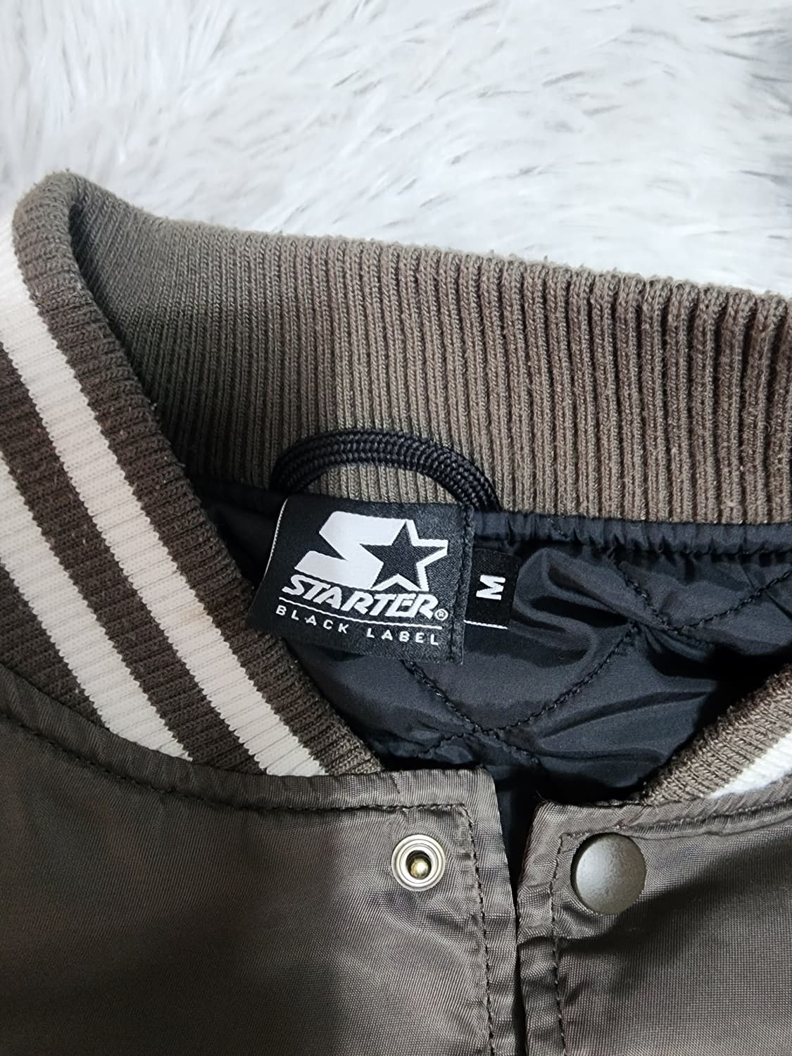 스타터 브라운 야구 점퍼 스타디움 자켓 상품이미지3