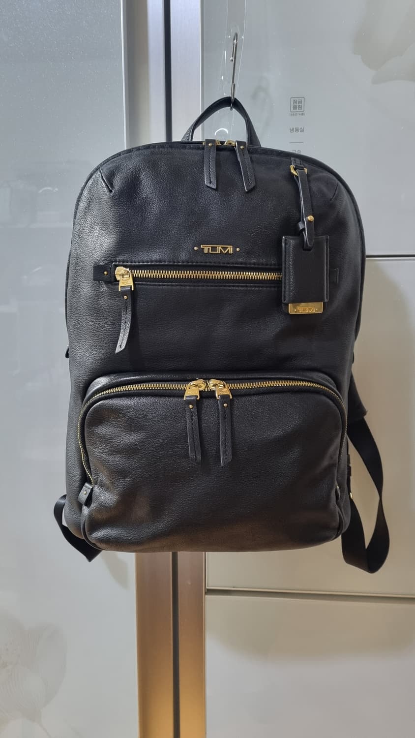 TUMI 투미 가죽 백팩 블랙 상품이미지1