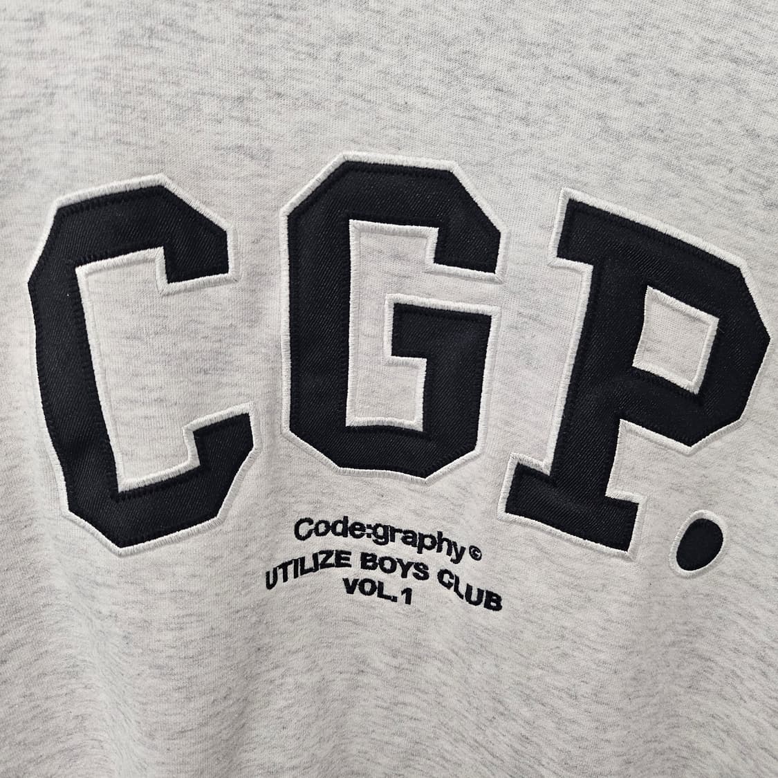 CGP 아치로고 맨투맨 라이트 그레이 상품이미지3