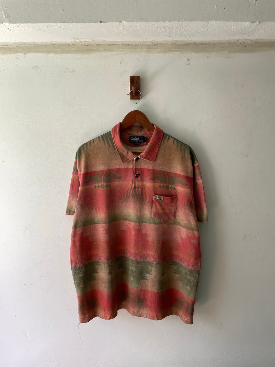 Vintage Polo 나바호 카라티셔츠 상품이미지2