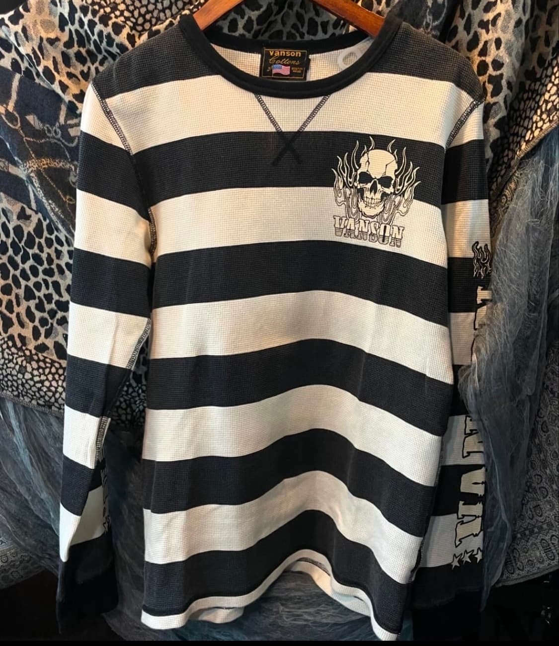 밴슨 블랙화이트 슬리브티 상품이미지3