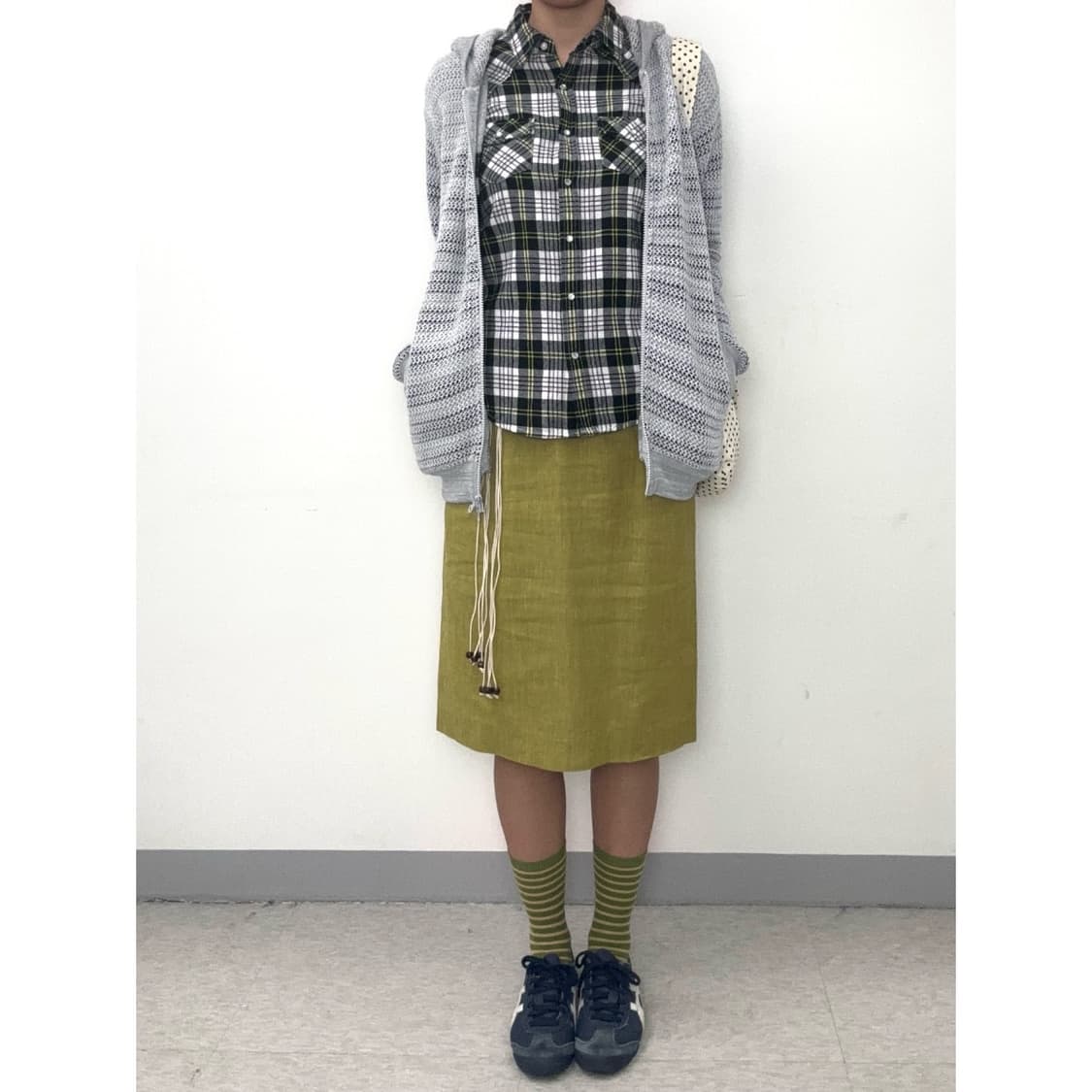 빈티지 체크 셔츠 상품이미지2