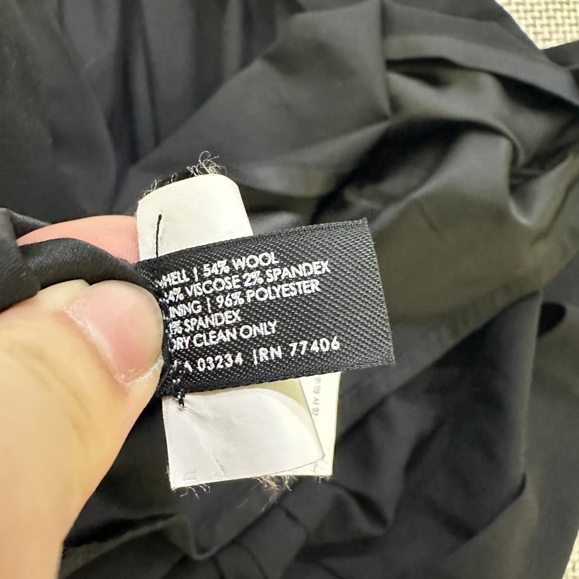 00 클럽모나코 울 플리츠 스커트 0427D 상품이미지3