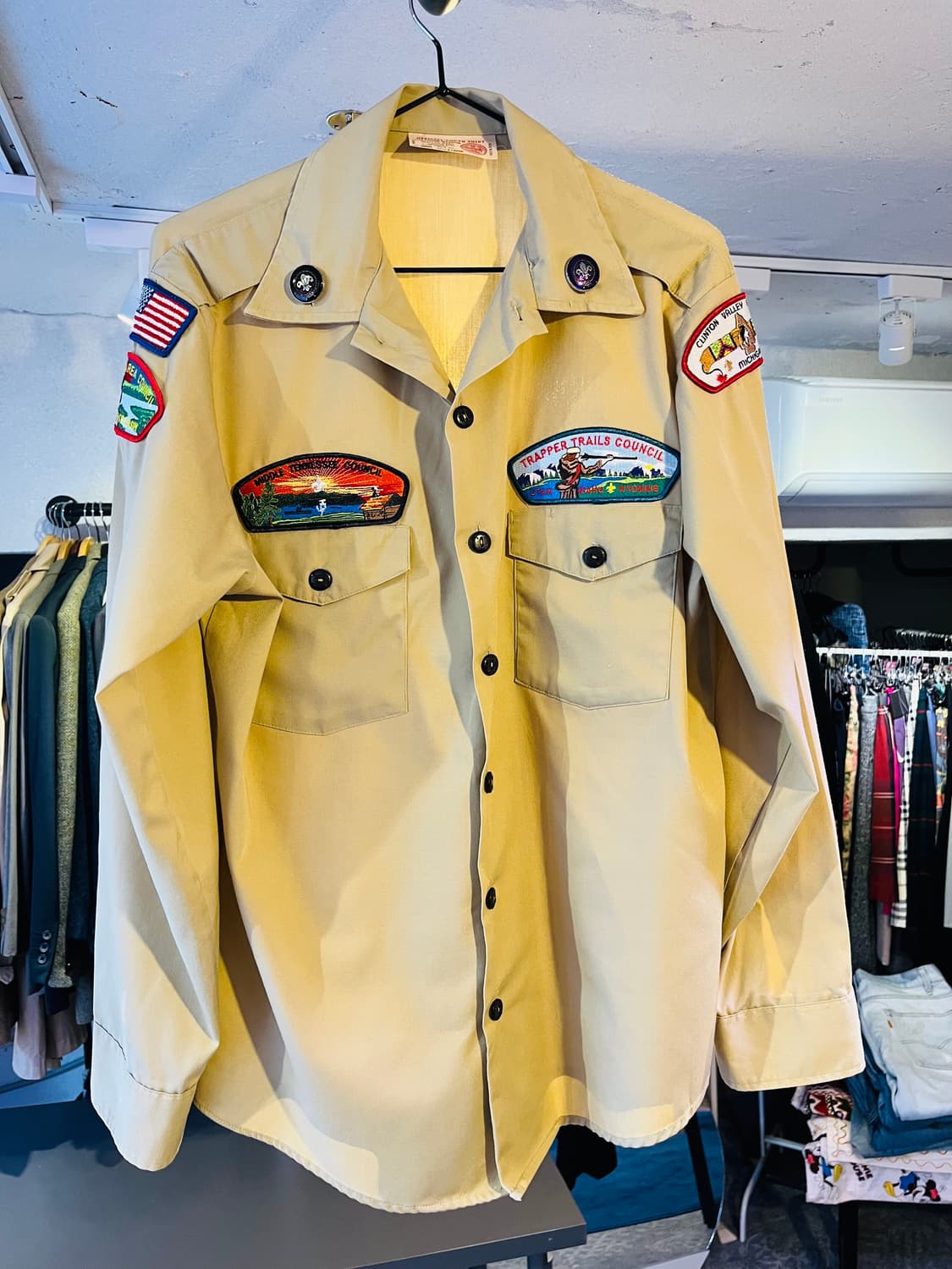 보이스카웃 유니폼셔츠(미국제) 상품이미지1