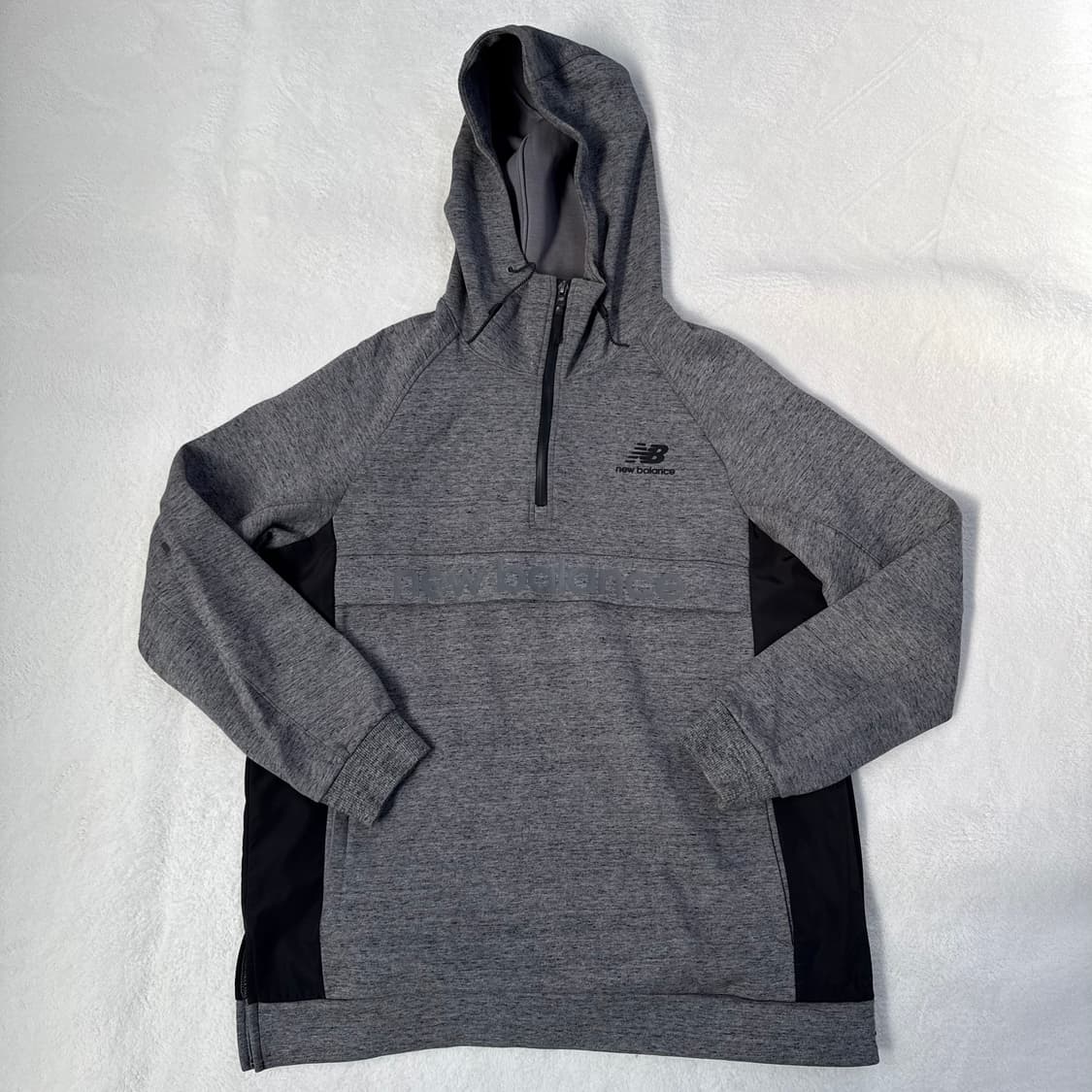 L 뉴발란스 쿼터 집업 후드티 0303T 상품이미지1