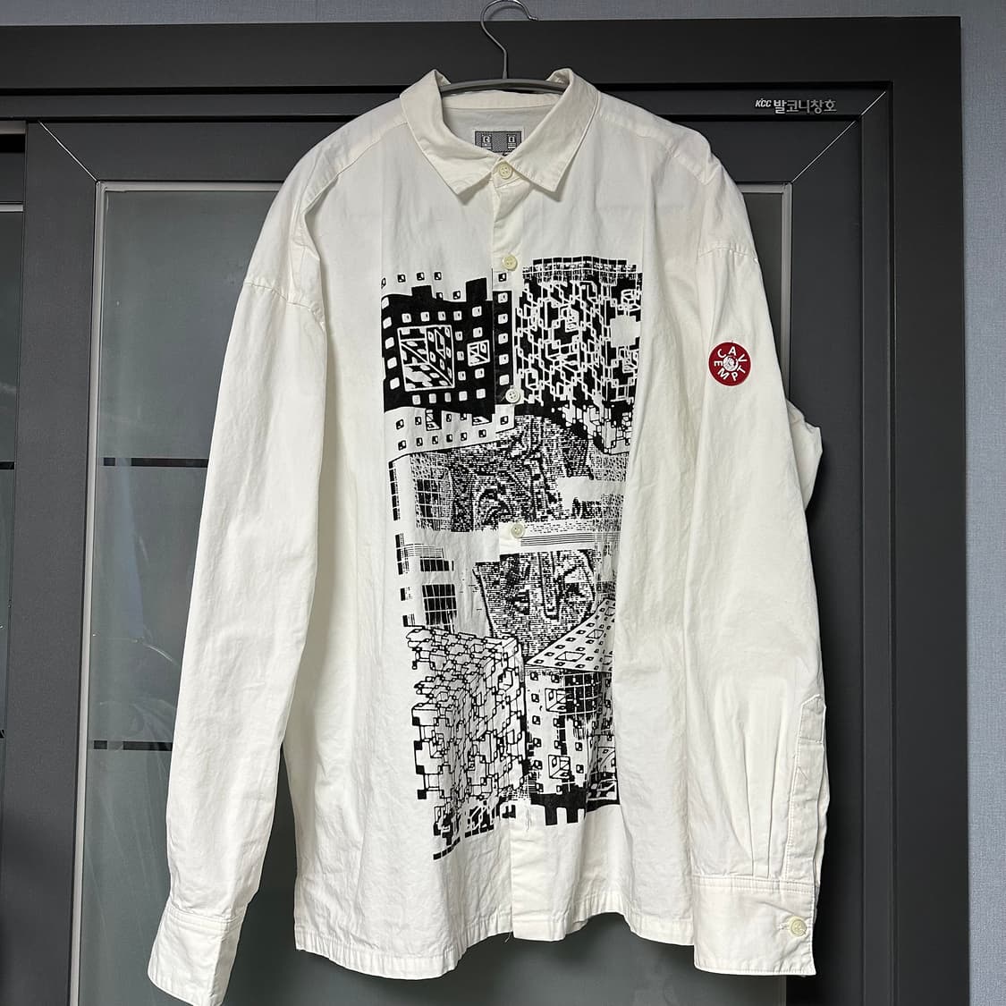 MD Surveyors BIG SHIRT - White 상품이미지4