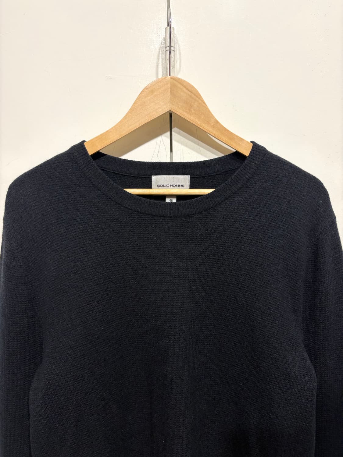 솔리드옴므 캐시미어 니트 스웨터 상품이미지3