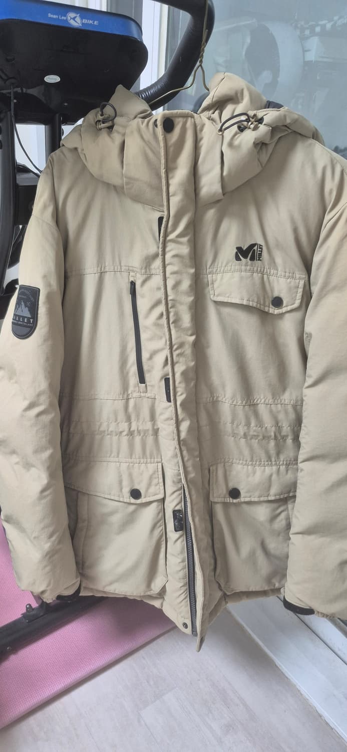 밀레 베이지 패딩 상품이미지3