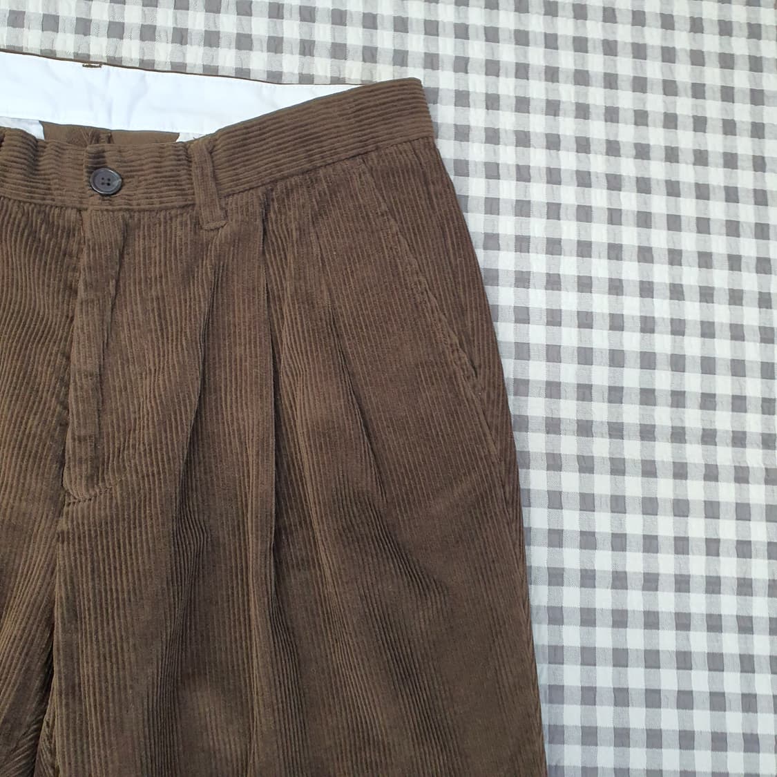 에이세컨즈 골덴 면 바지 남자30 상품이미지3