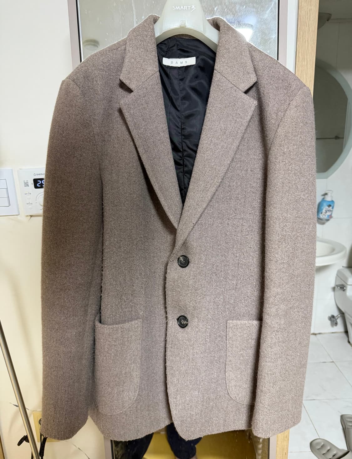 [100] DAMS 울 블레이저 자켓 착샷있음 상품이미지1