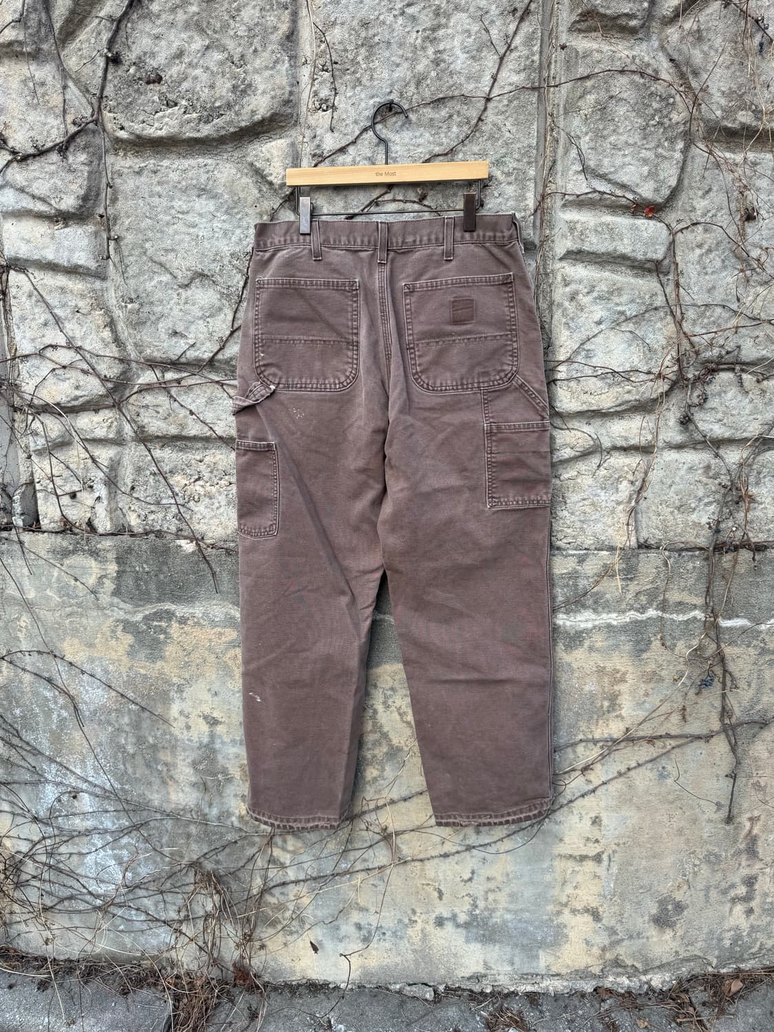 칼하트 b11 dkb 하드페이딩 싱글니 카펜터 워크 팬츠 상품이미지2