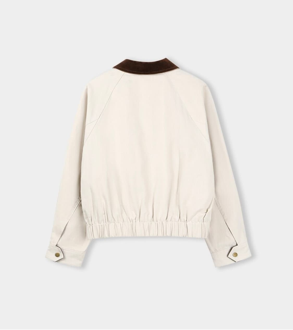 르니나 GINNY 3M 베스트 봄버 자켓 아이보리 상품이미지2