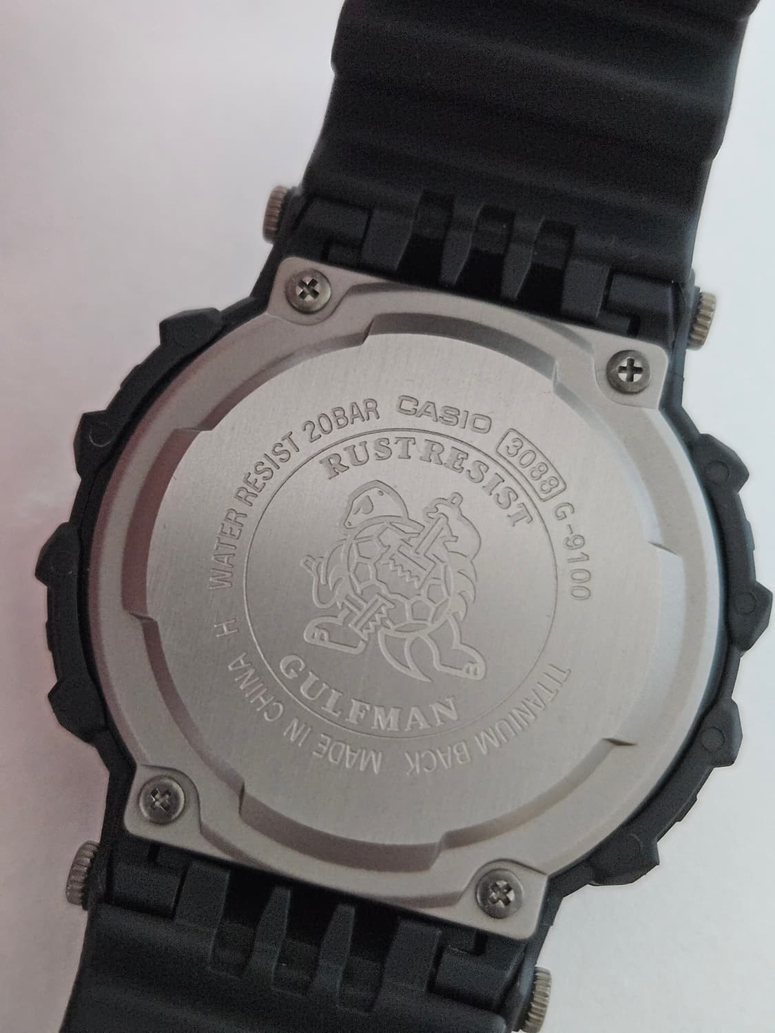 카시오 G-SHOCK 걸프맨 G-9100-1DR 상품이미지6