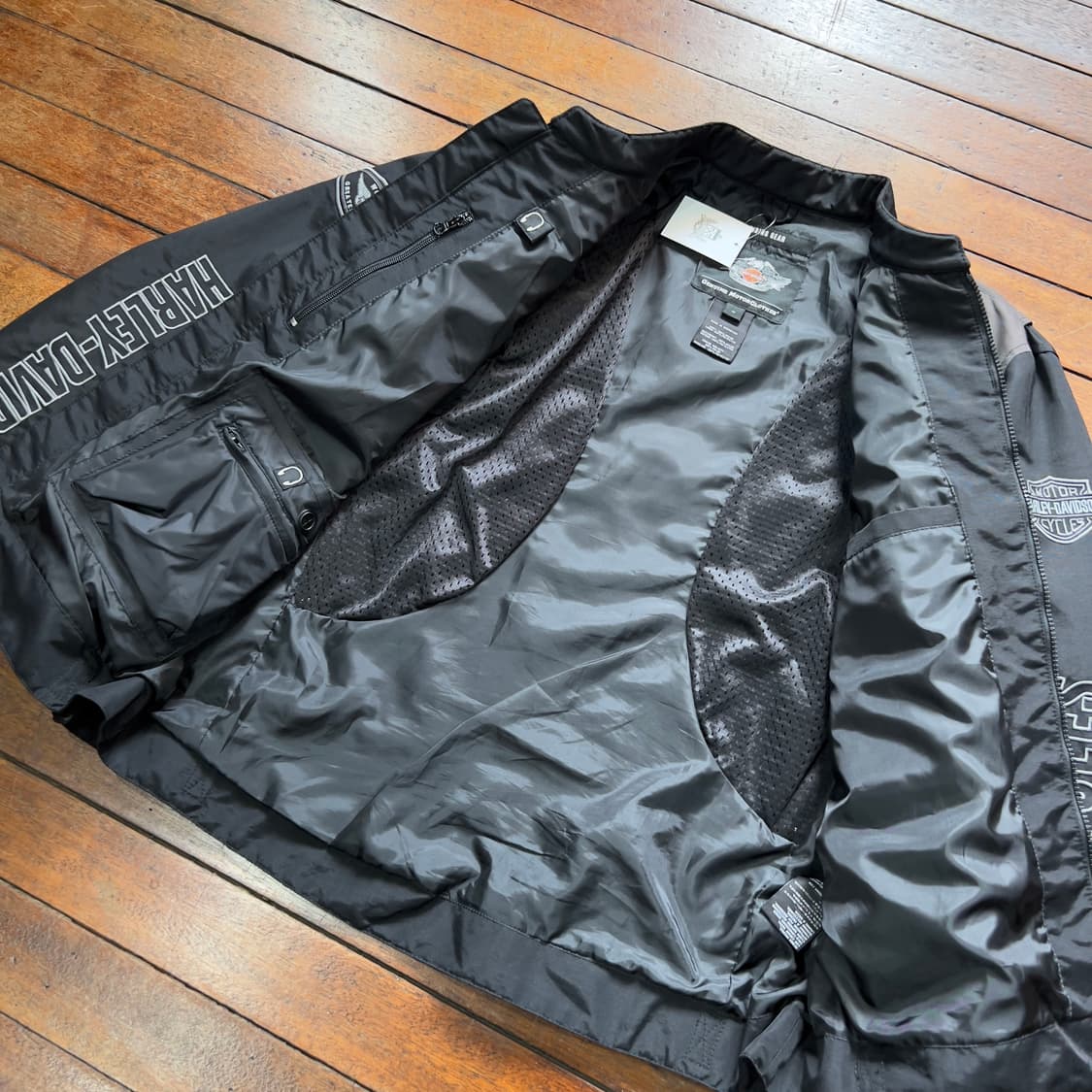 할리데이비슨 백로고 바이커 자켓 상품이미지5