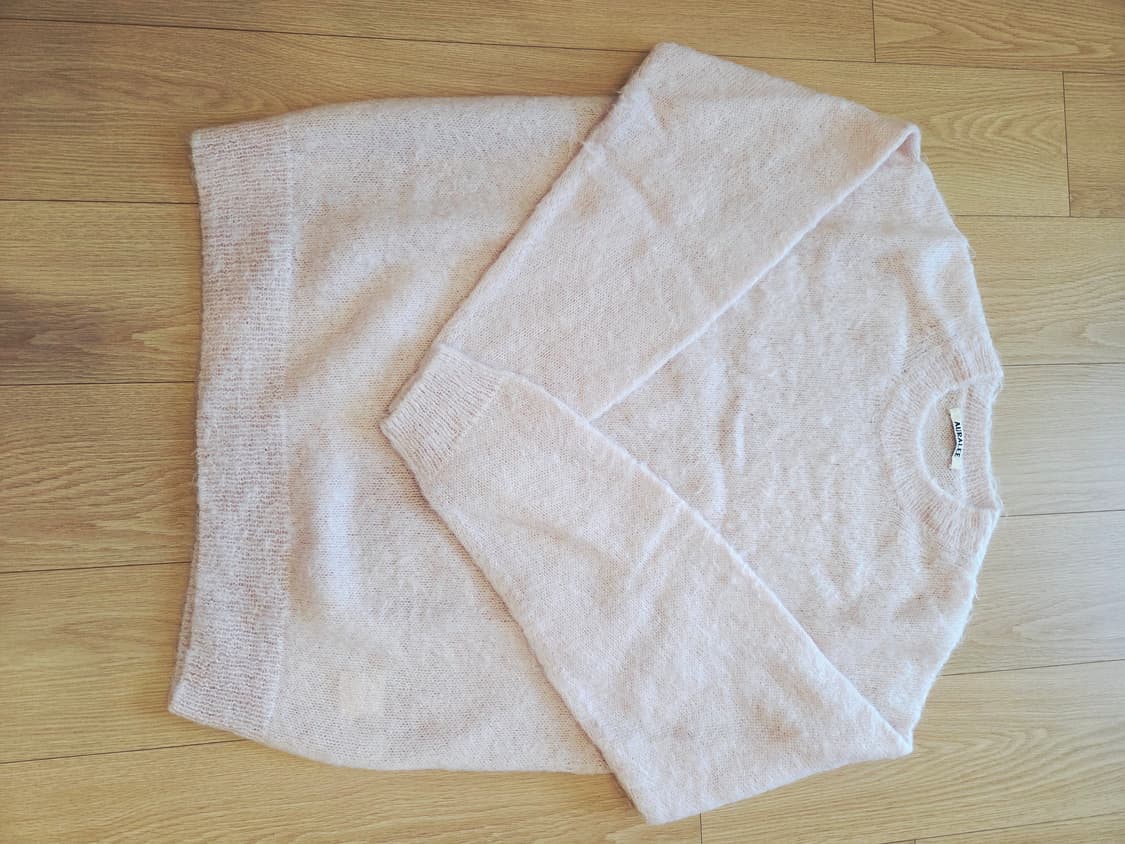 Brushed Super Kid Mohair Knit Pullover 상품이미지9