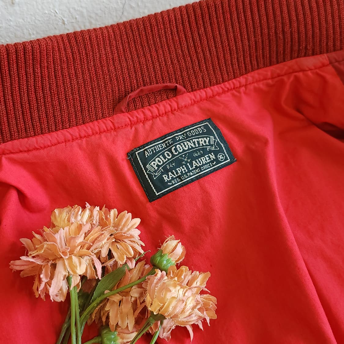 90s 폴로 컨트리 다이아몬드 퀼티드 푸퍼 다운점퍼 봄버 자켓 XL 상품이미지8