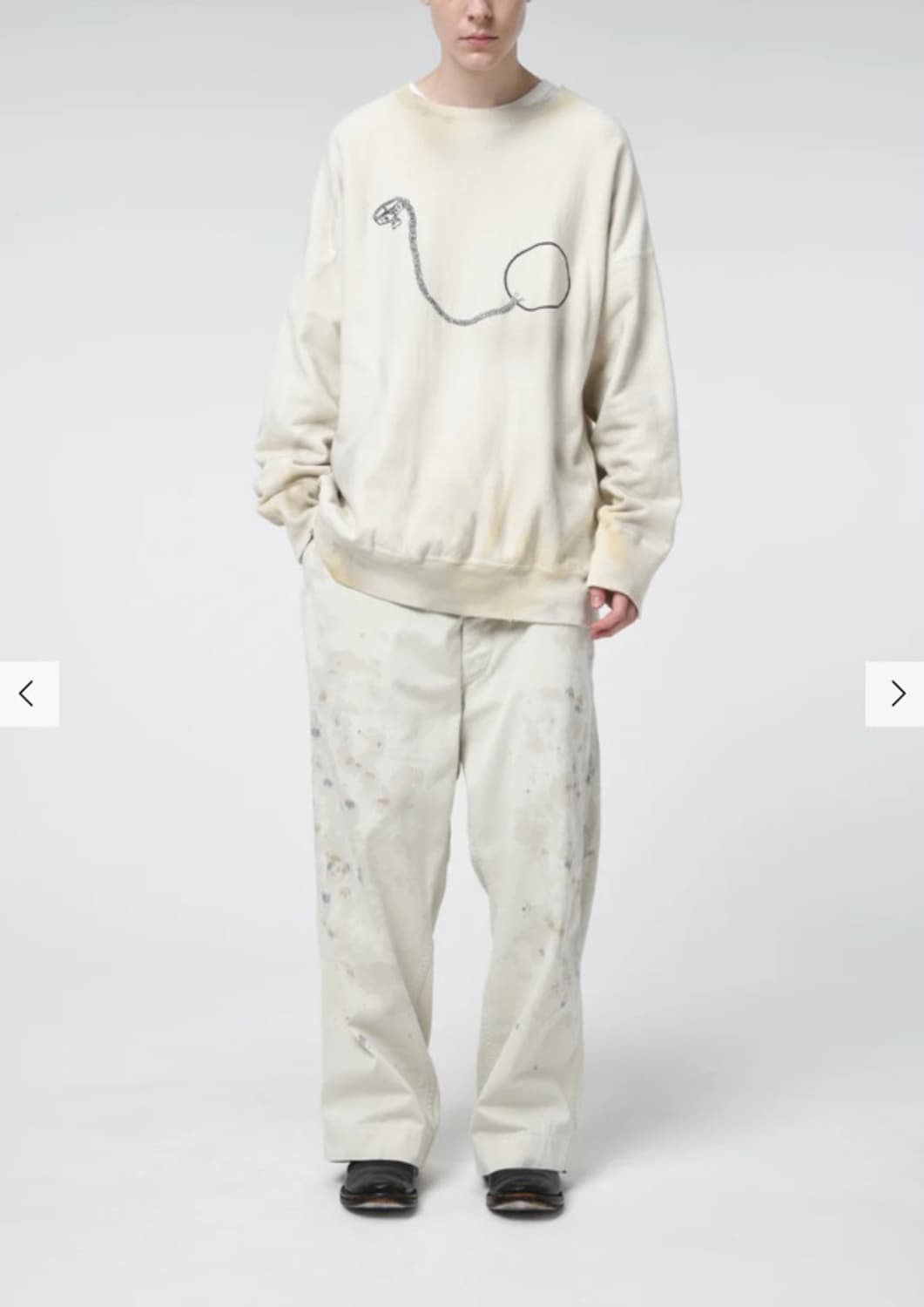 바우와우 치노팬츠 BOWWOW STAINED WORK TROUSERS 상품이미지1