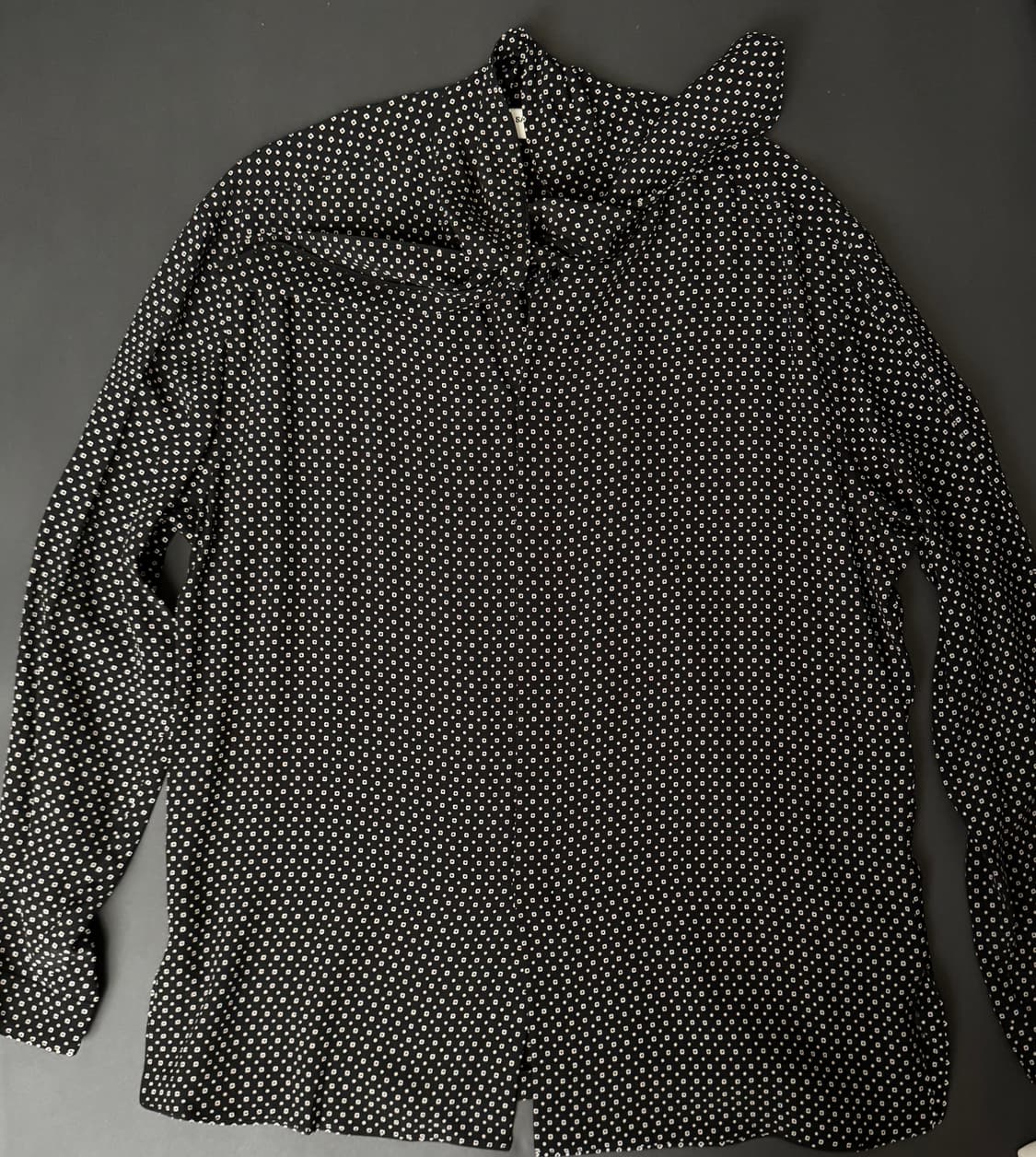 Saint Laurent Polka-dot Print bow  Silk  상품이미지3