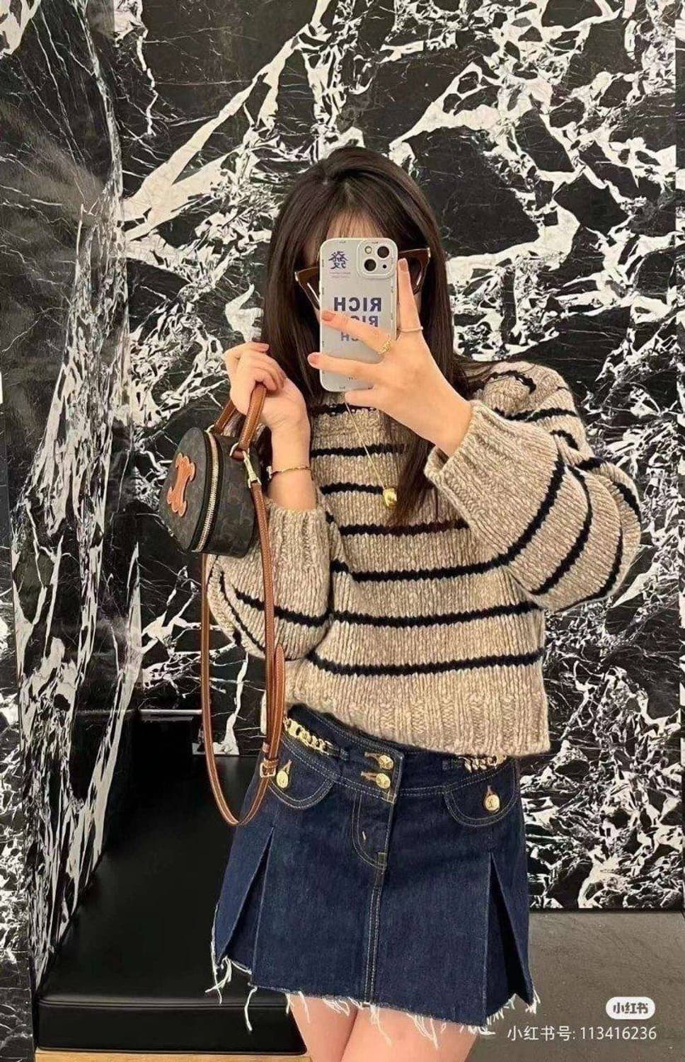 셀린느(Celine) 하프 문 케이스(Half Moon Case) 상품이미지8