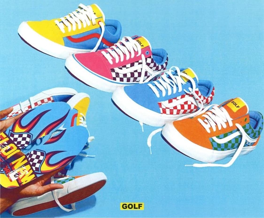 반스 x 골프왕 올드스쿨 프로 새상품 상품이미지1