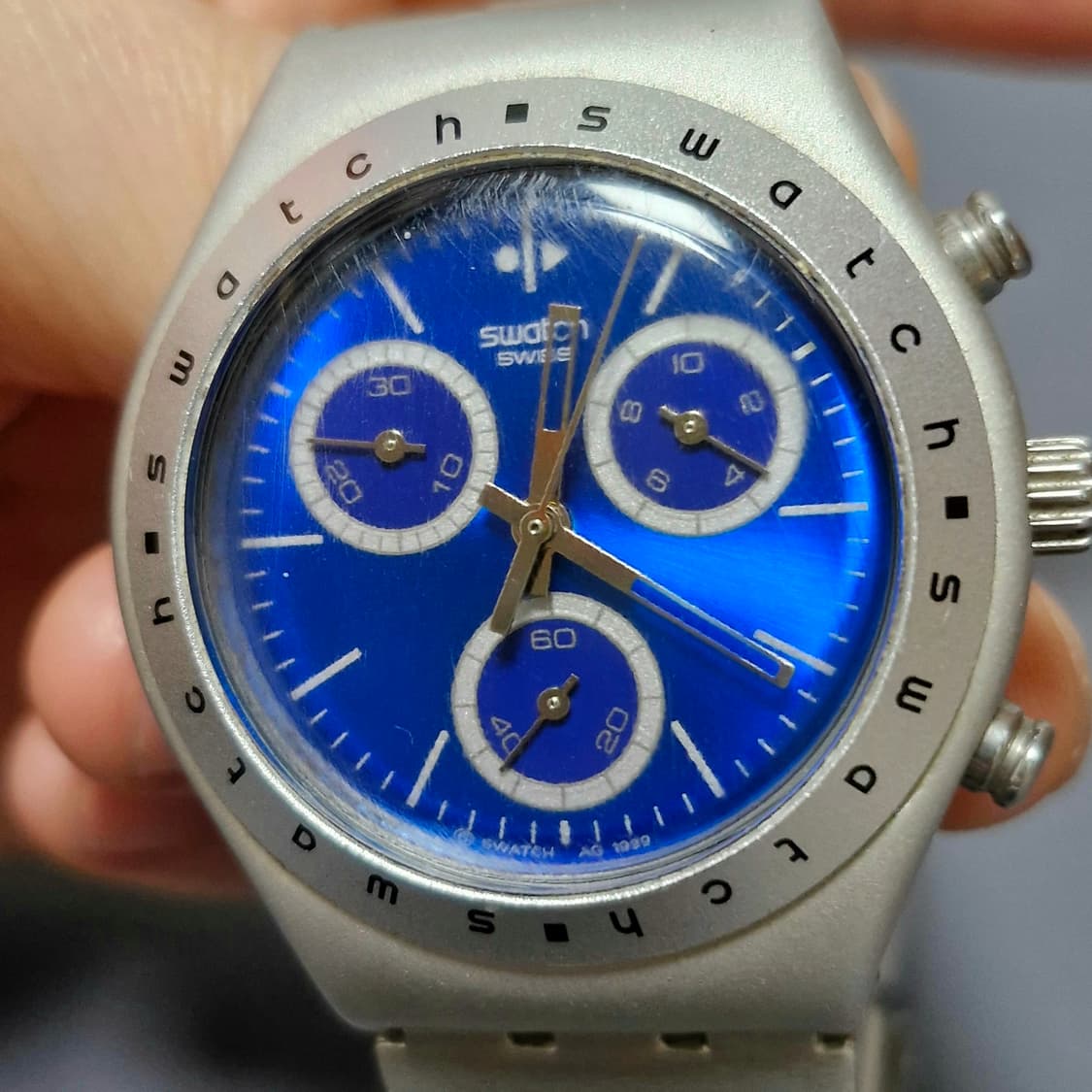 99) 스와치 아이러니 크로노그래프 시계  상품이미지2