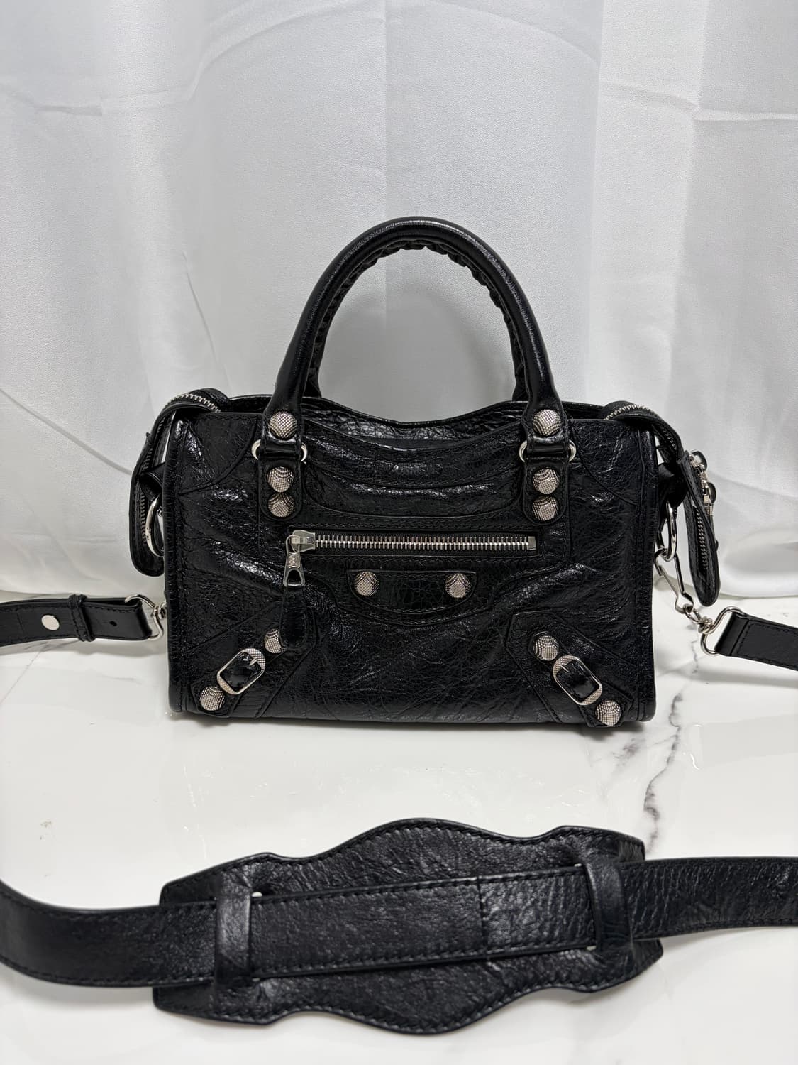 (정품) 발렌시아가 모터백 미니 상품이미지7