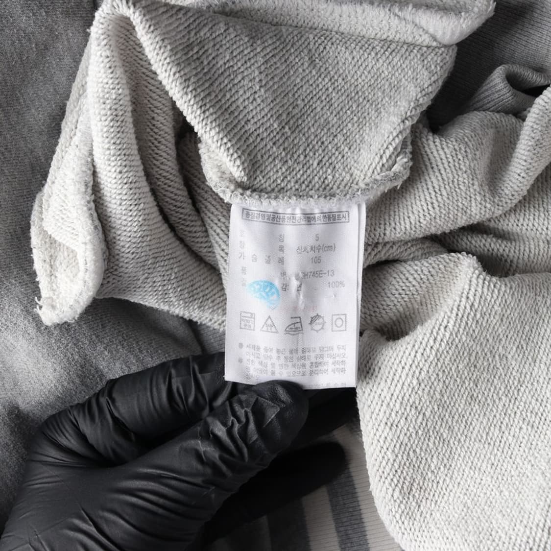 라코스테 빅로고 스웻 자켓 S 상품이미지7