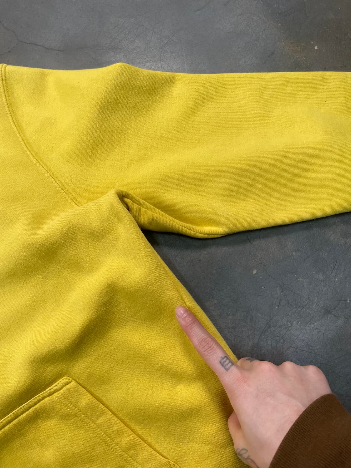 스투시 스탁로고 스웻후드 상품이미지6