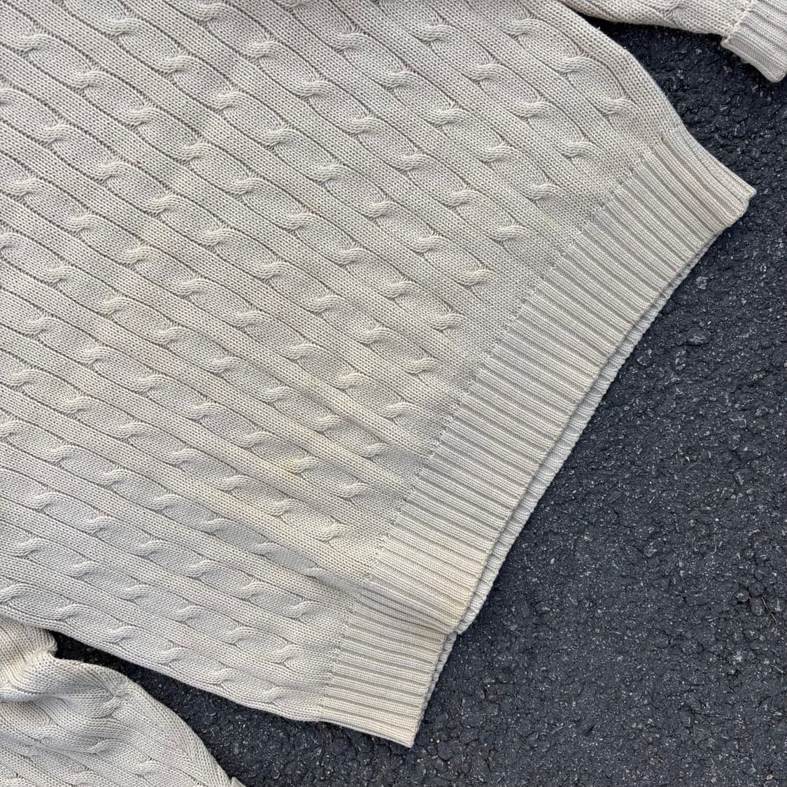 90년대 폴로 랄프로렌 케이블 니트 상품이미지5