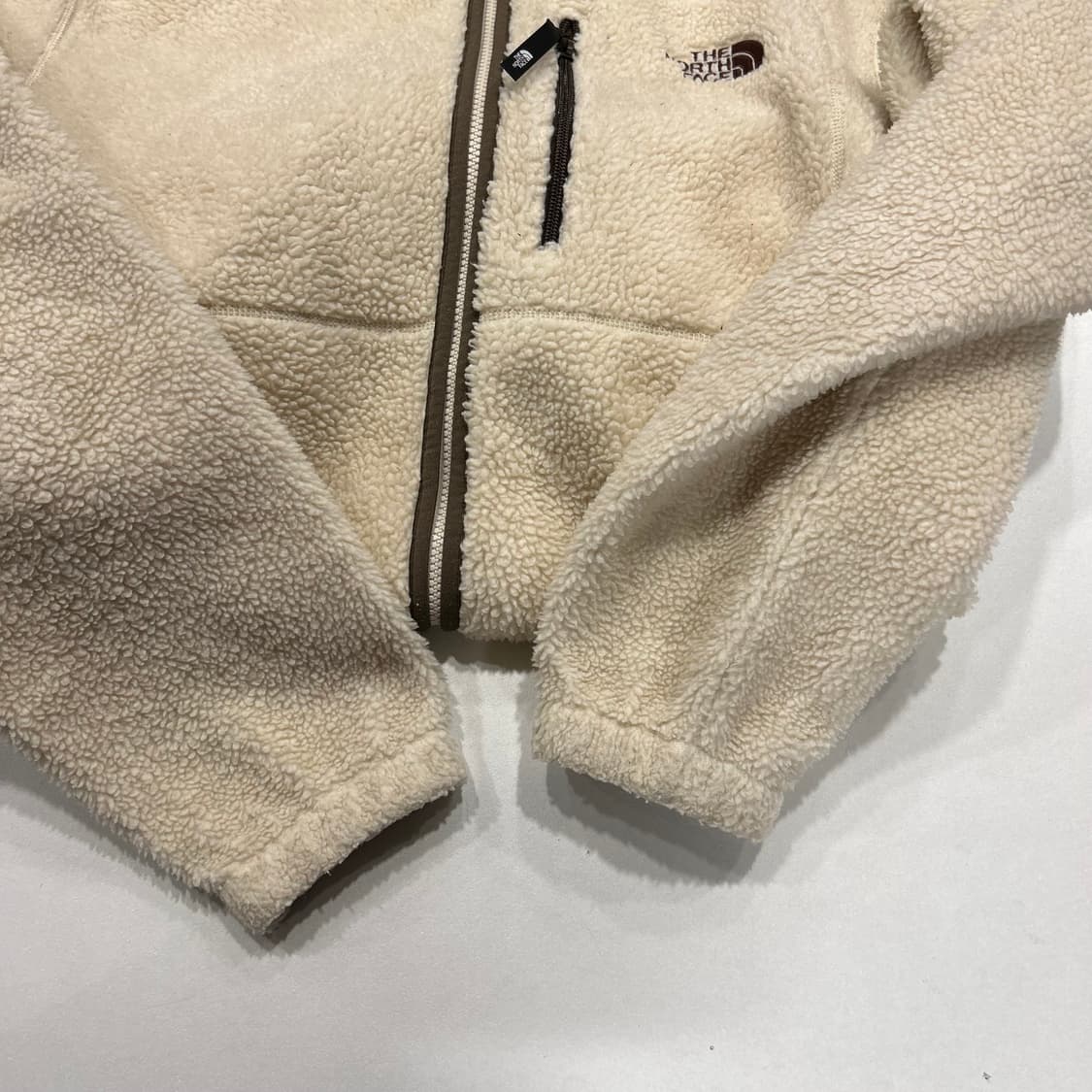 [2XL] 20s 노스페이스 피크 뽀글이 플리스 아이보리 B44 상품이미지10