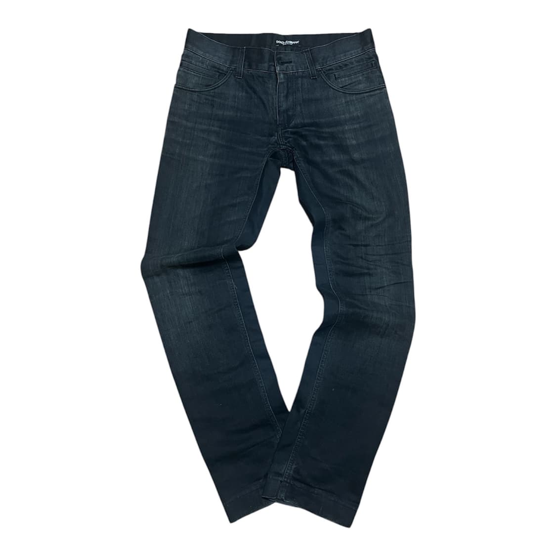 돌체 앤 가바나 [14 Gold] 워싱 블랙 데님 팬츠 상품이미지2