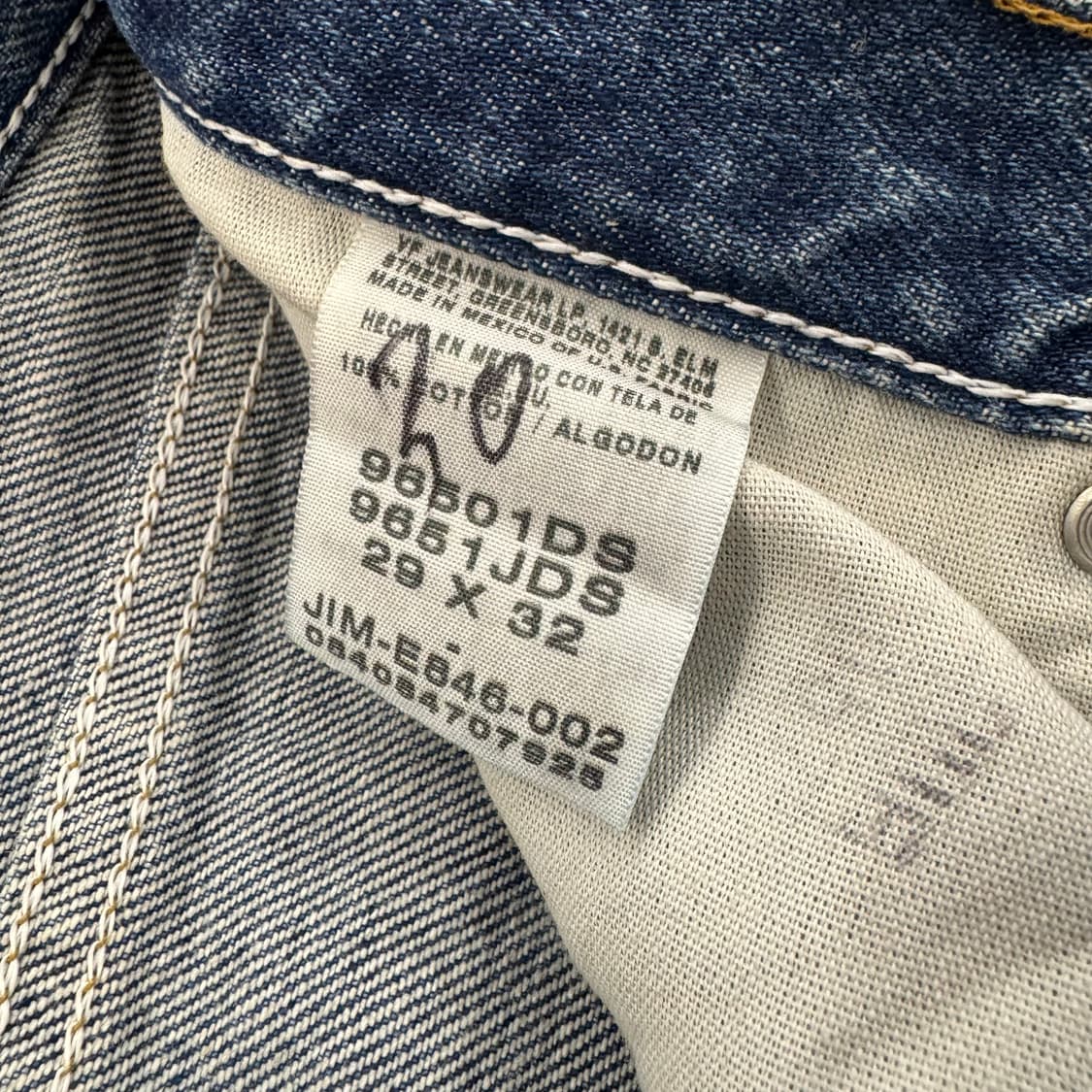 00s 랭글러 클래식 스트레이트 진 (28)   상품이미지7