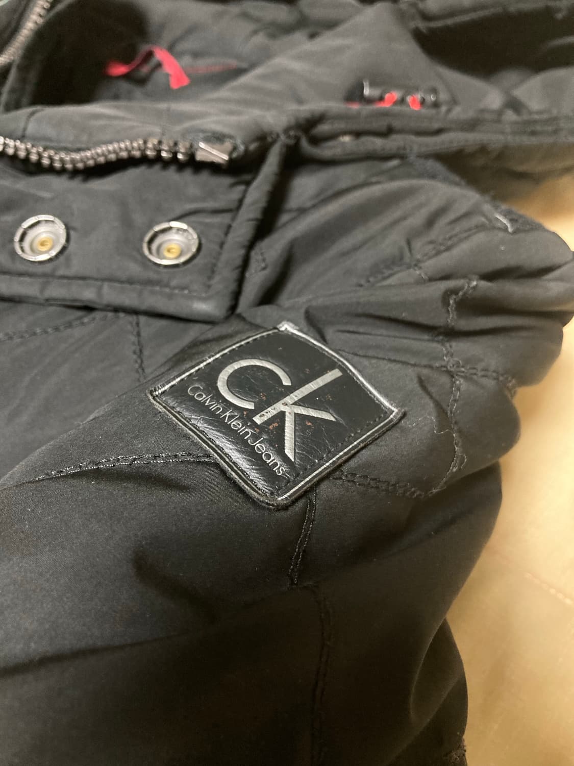 캘빈클라인 CK 퀼팅 덕다운 패딩 점퍼 100-105 상품이미지6