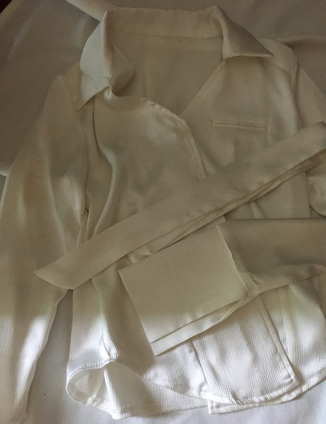 실키 스카프 블라우스 상품이미지2