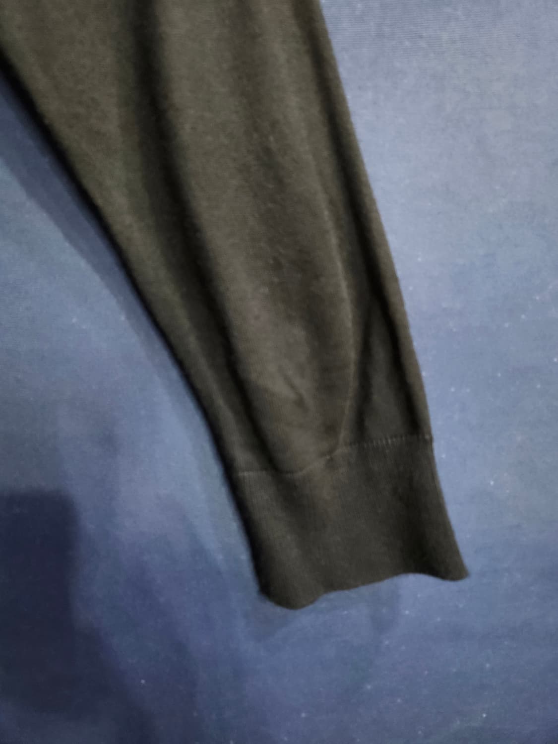 플라스틱 프로덕트 블랙 남성 슬림핏 95 가디건  상품이미지5