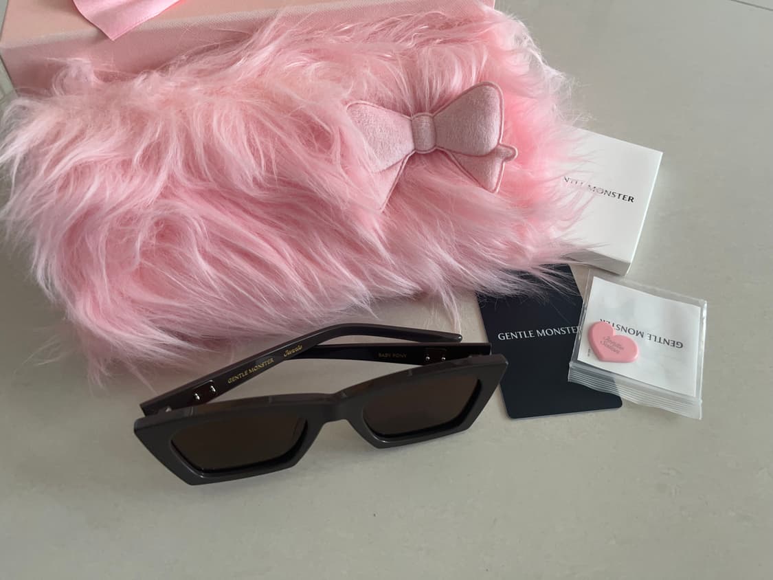 젠틀 몬스터 x 제니 젠틀 살롱 베이비 포니 BR3 브라운 브라운 상품이미지3