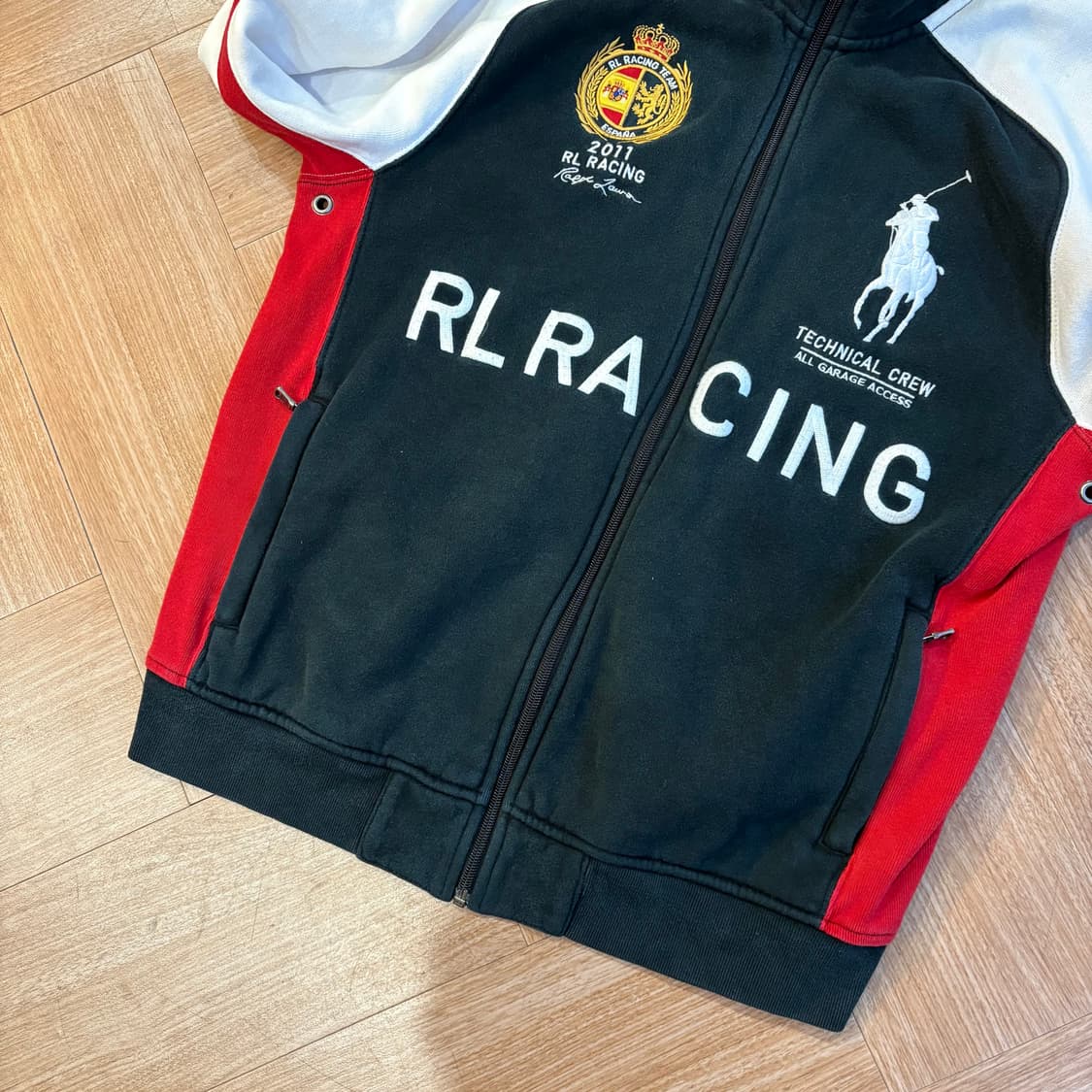 폴로 랄프로렌 RL 레이싱 스패니쉬 트랙수트 탑 자켓 상품이미지7